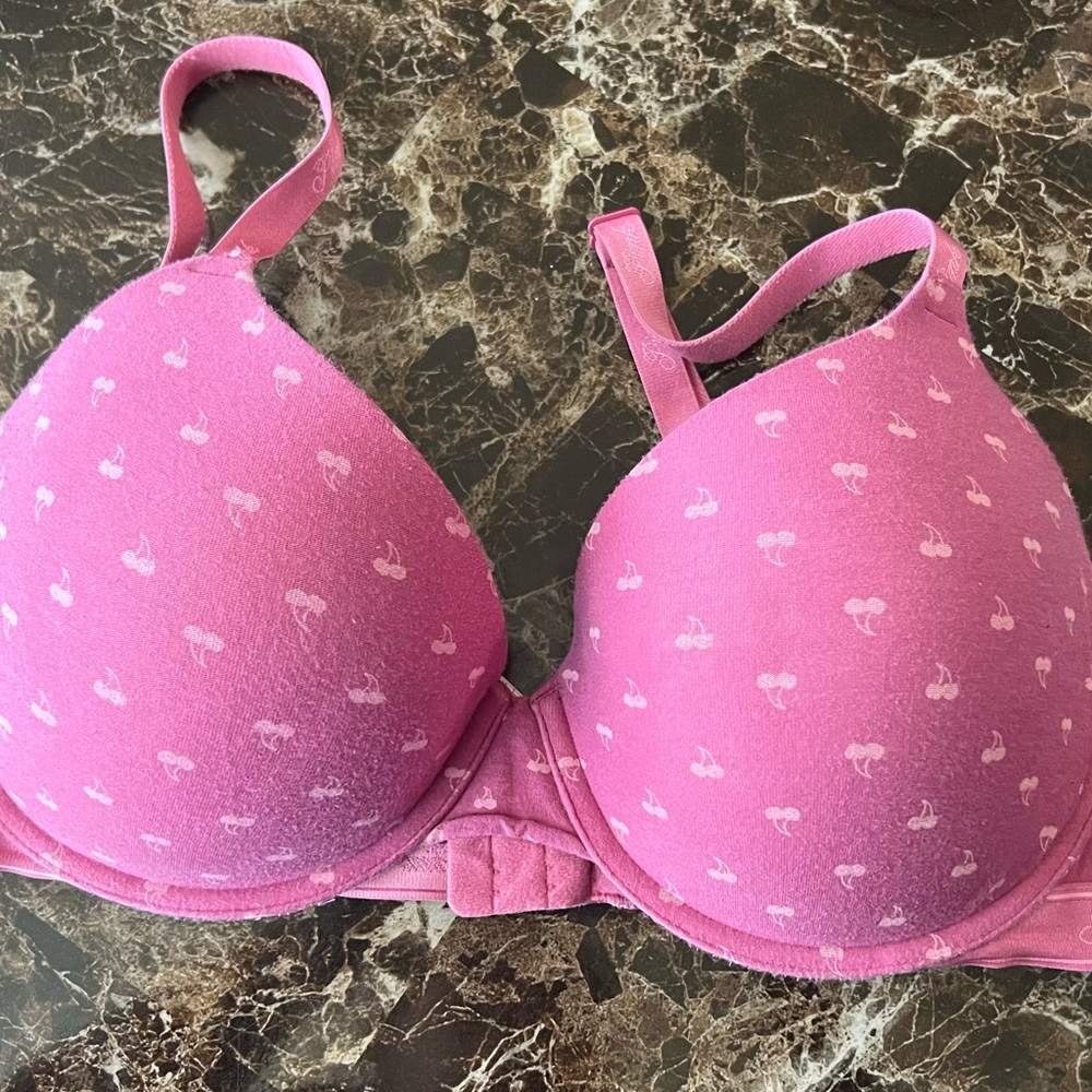Victoria's Secret Pink Cherry Print Bra
